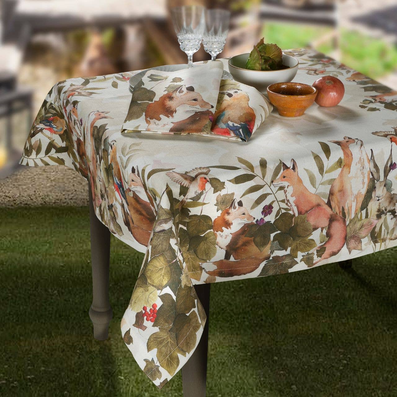 Tablecloths «Foxy»  100% Made in Italy - The Napking