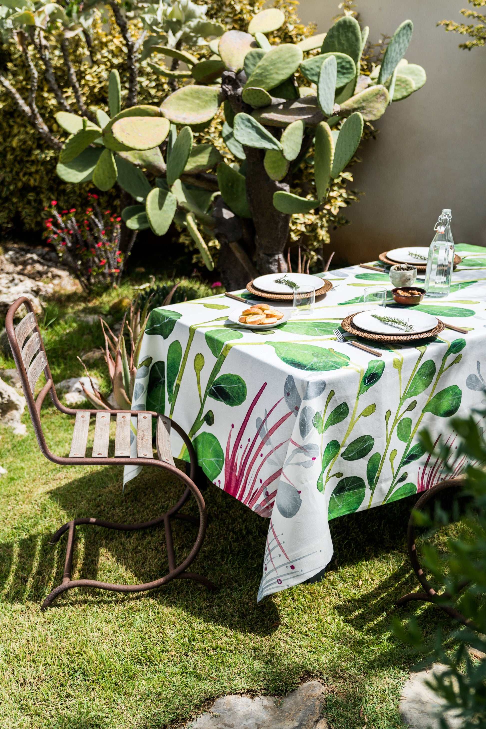 Tablecloths «Capperi» 100% Made in Italy - The Napking