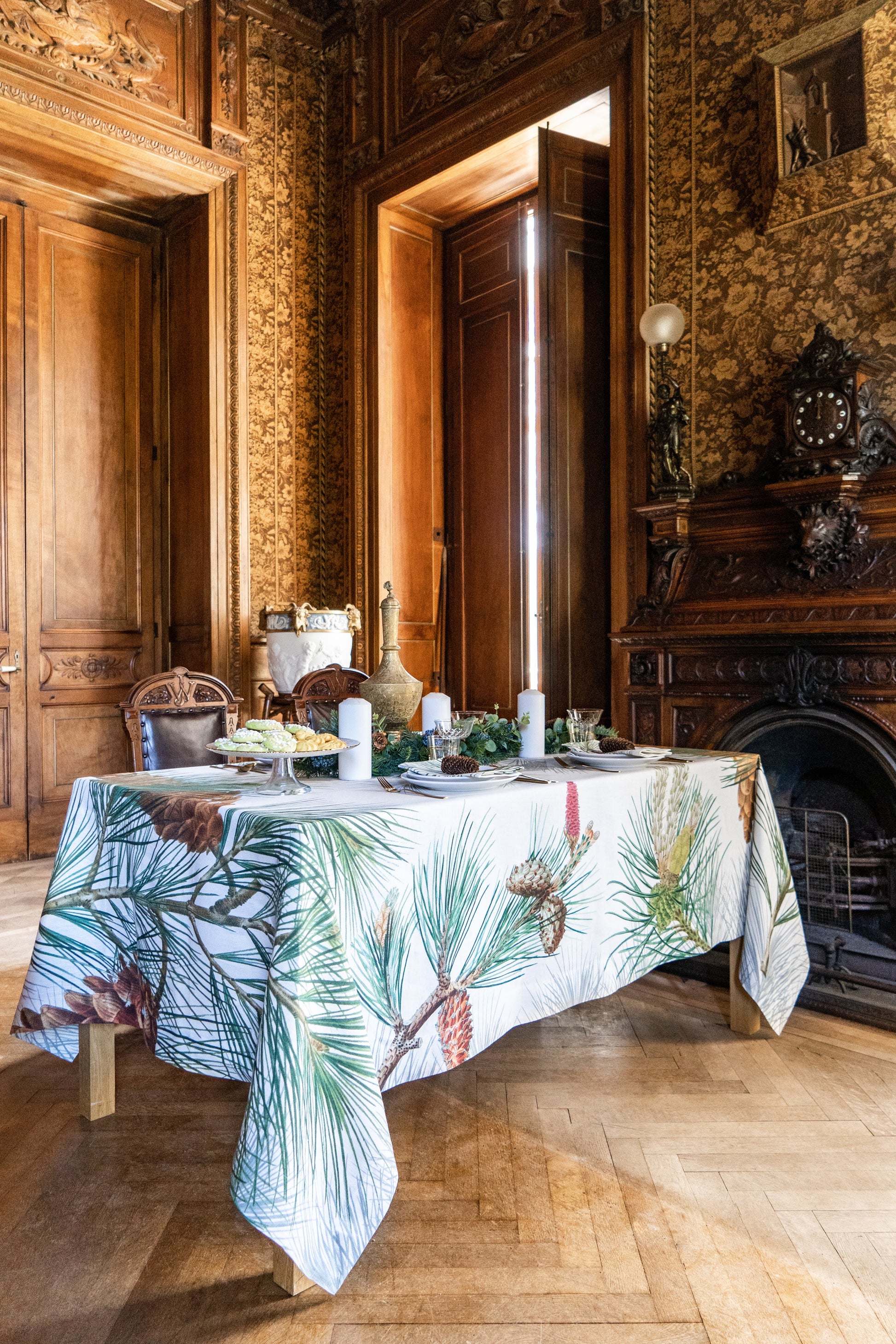 Tablecloths «Le Sapin» 100% Made in Italy - The Napking