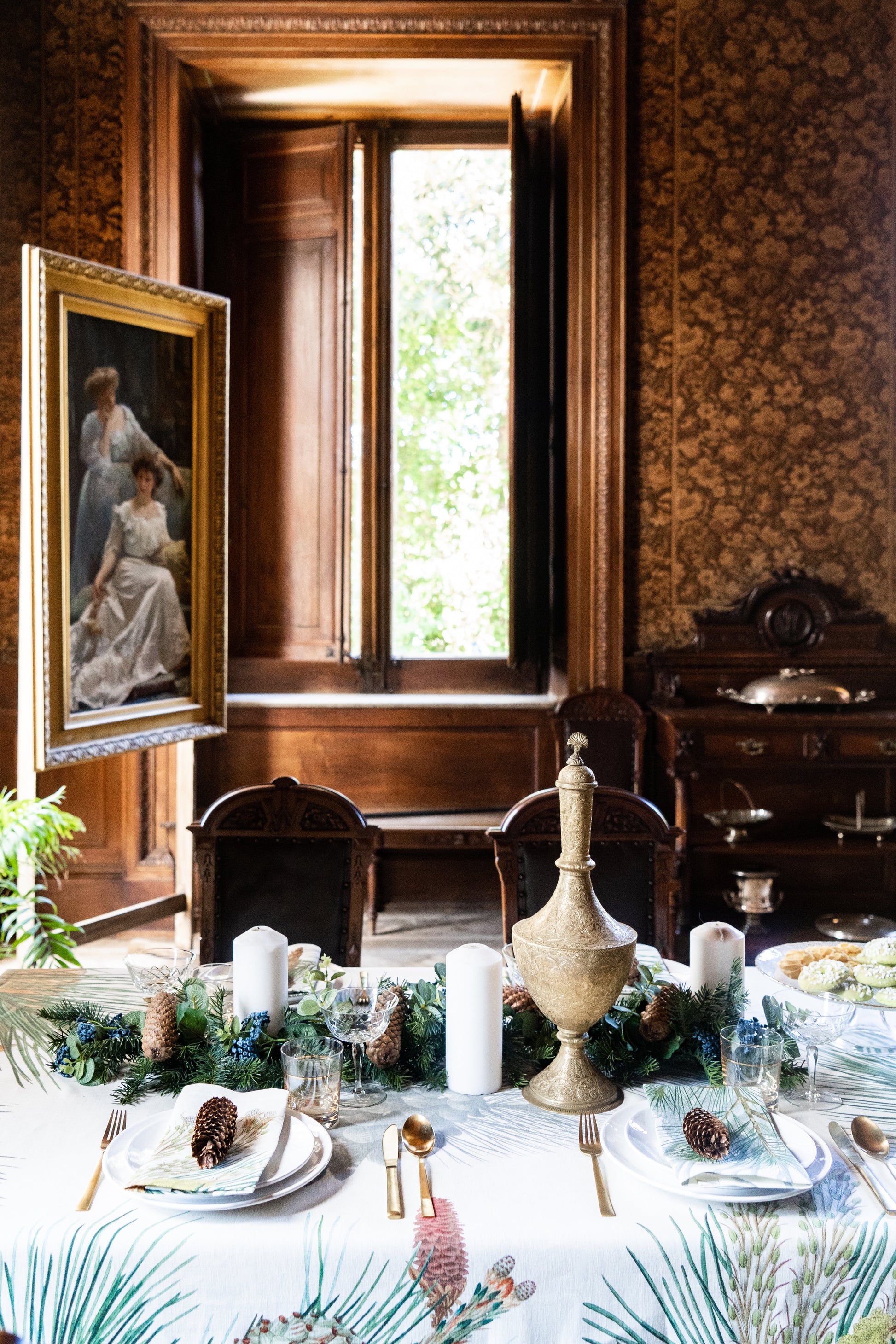 Tablecloths «Le Sapin» 100% Made in Italy - The Napking