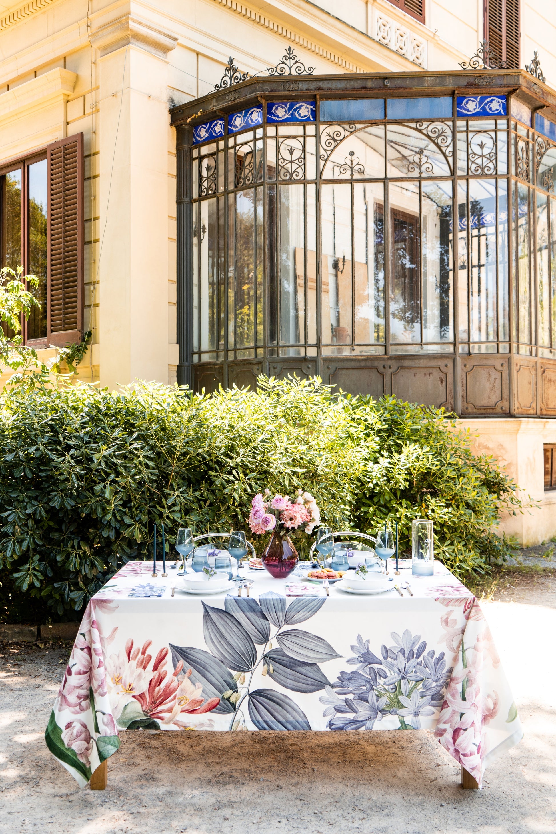 Satin Tablecloths Bagatelle 100% Made in Italy - The Napking