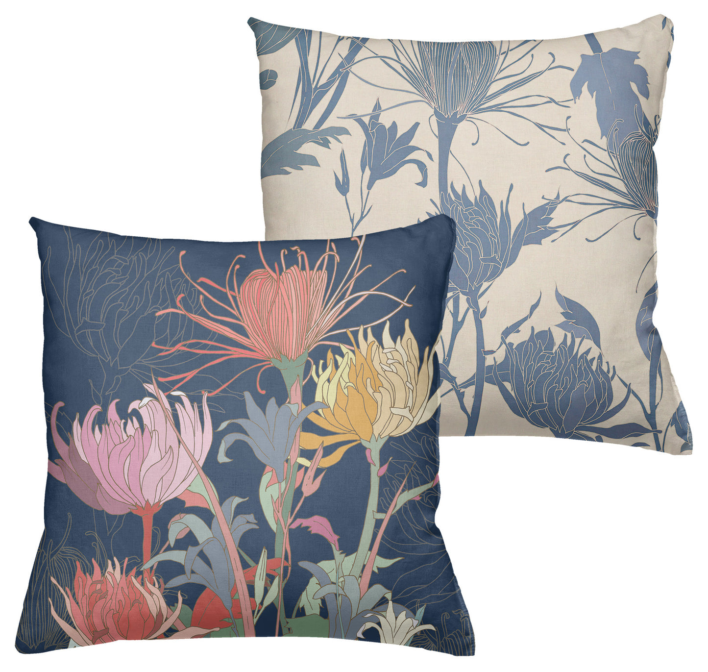 Cushion «Akiko», 100% Made in Italy