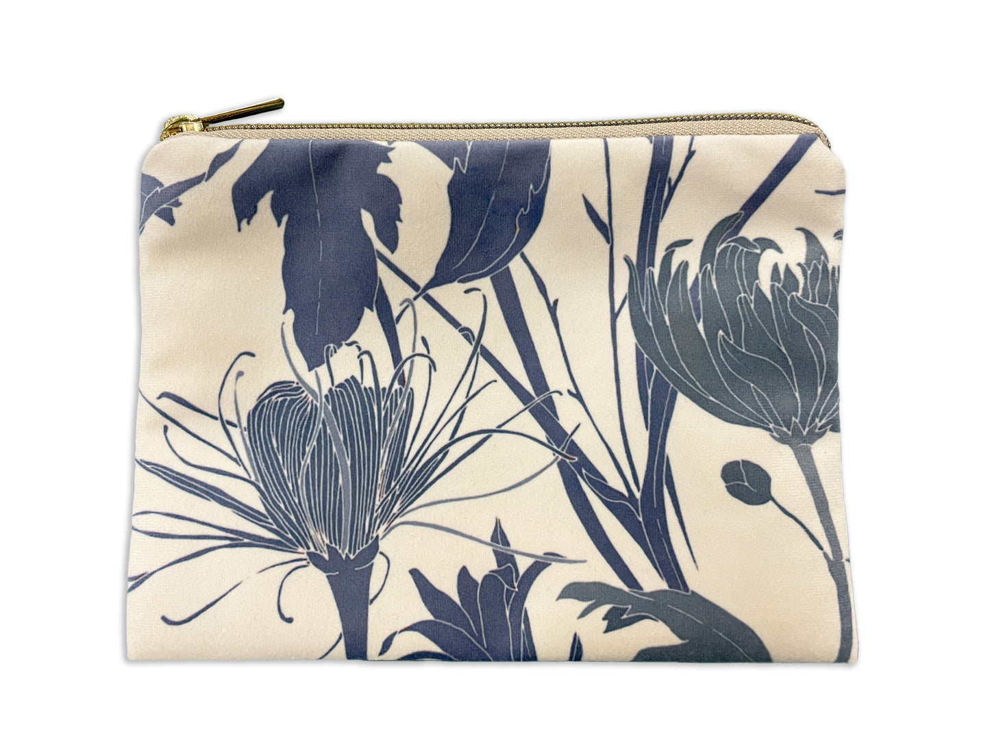 Velvet Trousse «Akiko», 100% Made in Italy