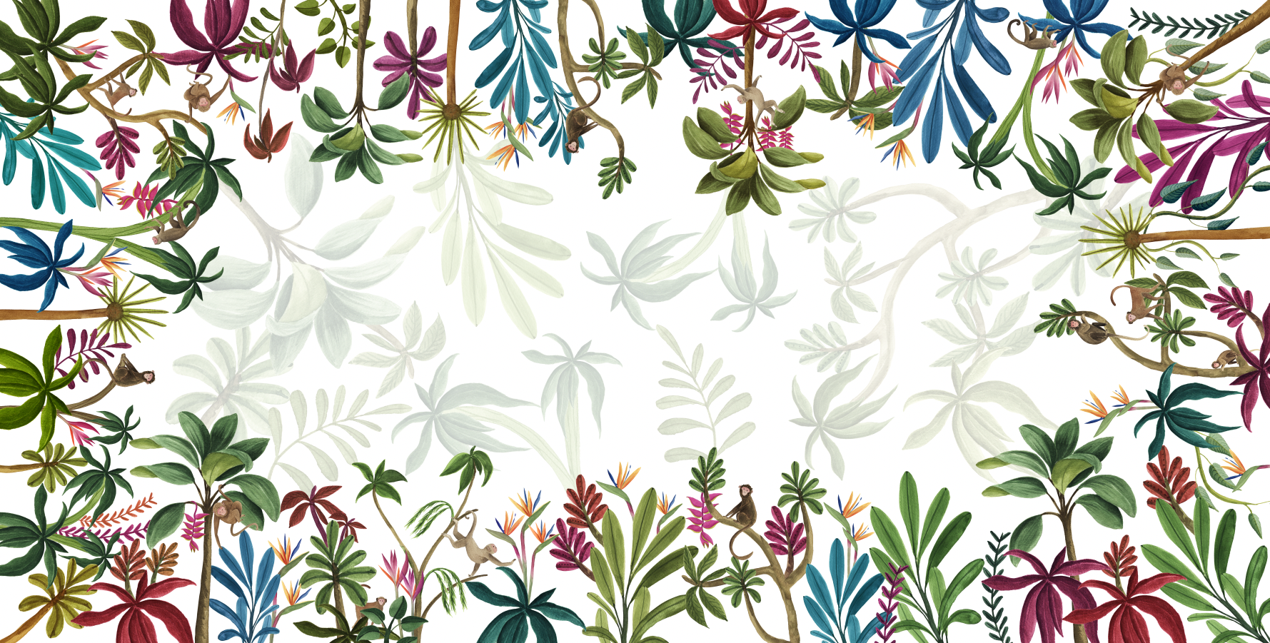 Satin Tablecloths «Amazzonia» 100% Made in Italy - The Napking