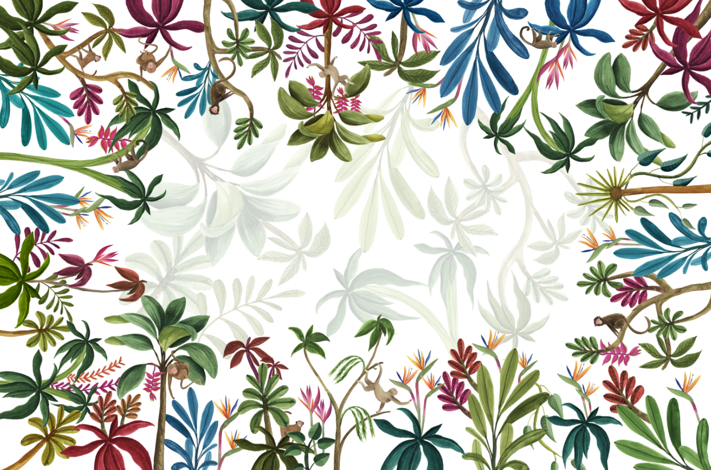 Satin Tablecloths «Amazzonia» 100% Made in Italy - The Napking