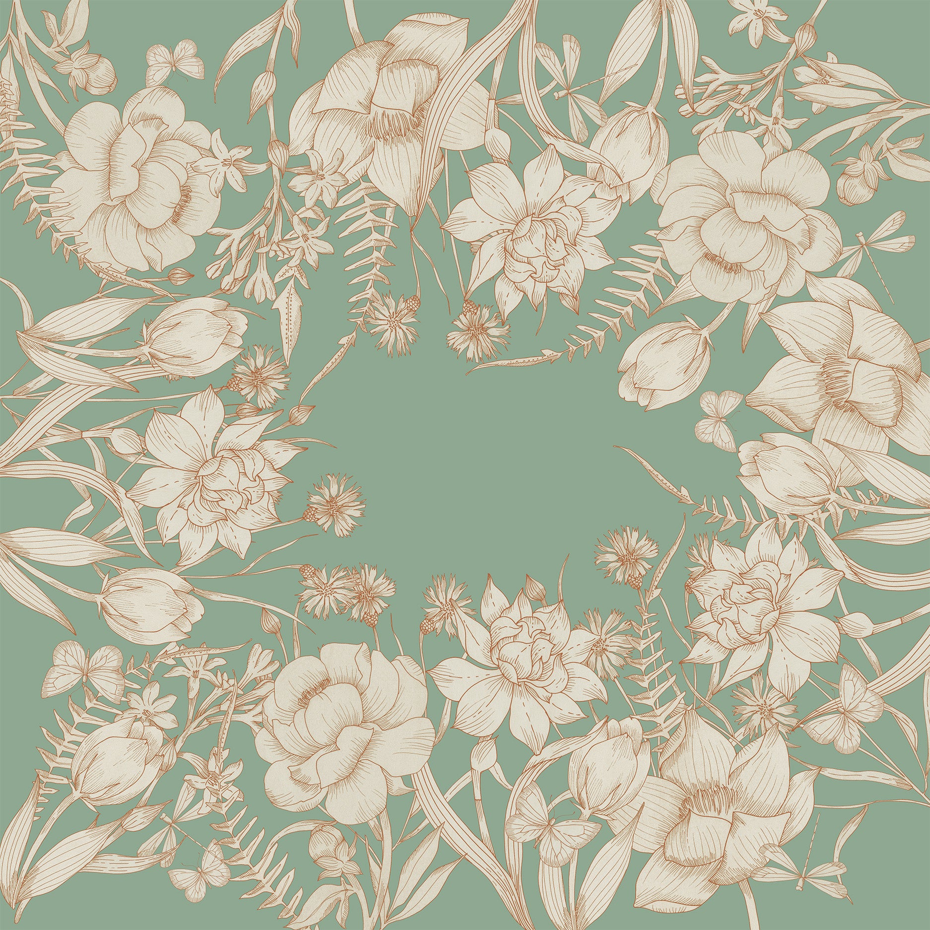 Satin Tablecloth «Amelie» 100% Made in Italy - The Napking