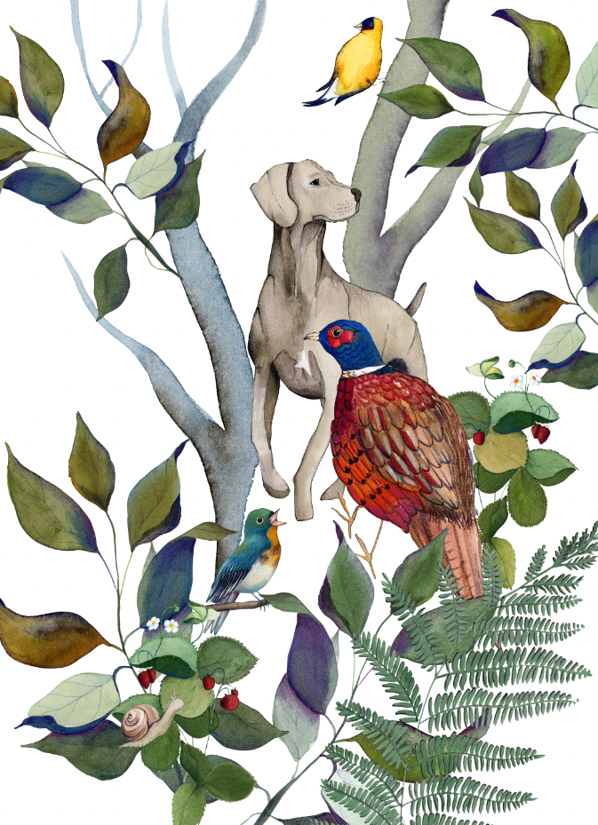 Kitchen Towels Caccia 100% Made in Italy - The Napking