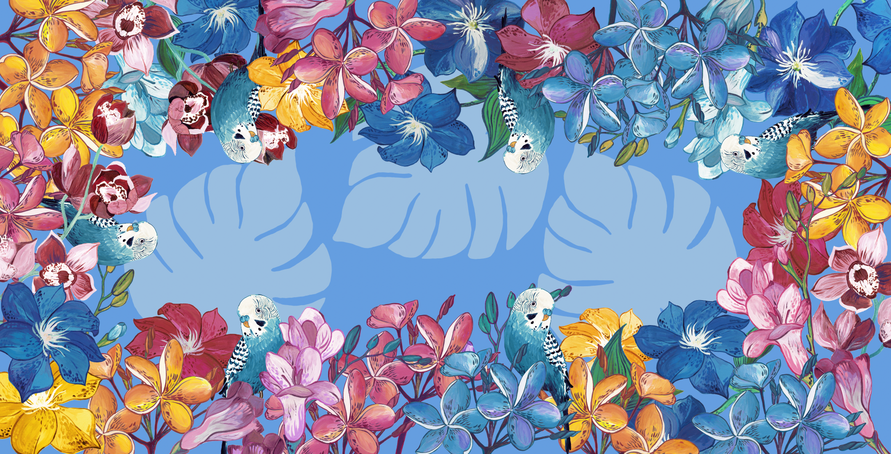 Satin Tablecloth «Cocorite» 100% Made in Italy - The Napking