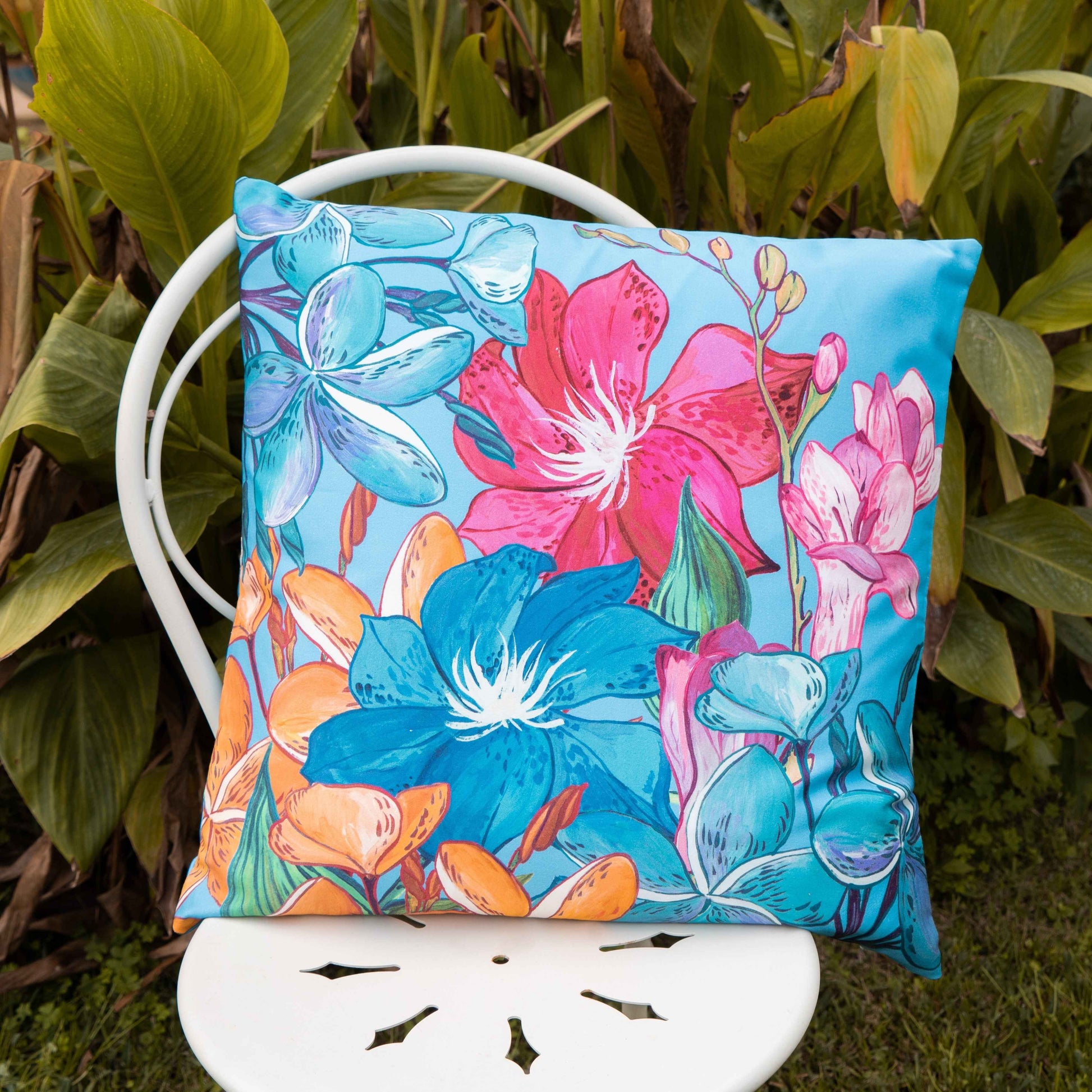 Cushion «Cocorite», 100% Made in Italy - The Napking