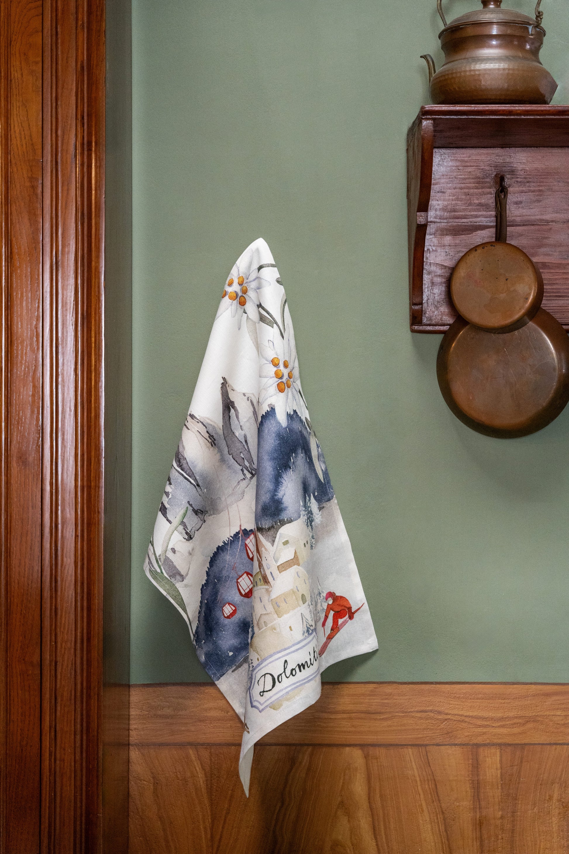 Kitchen Towels Dolomiti 100% Made in Italy - The Napking