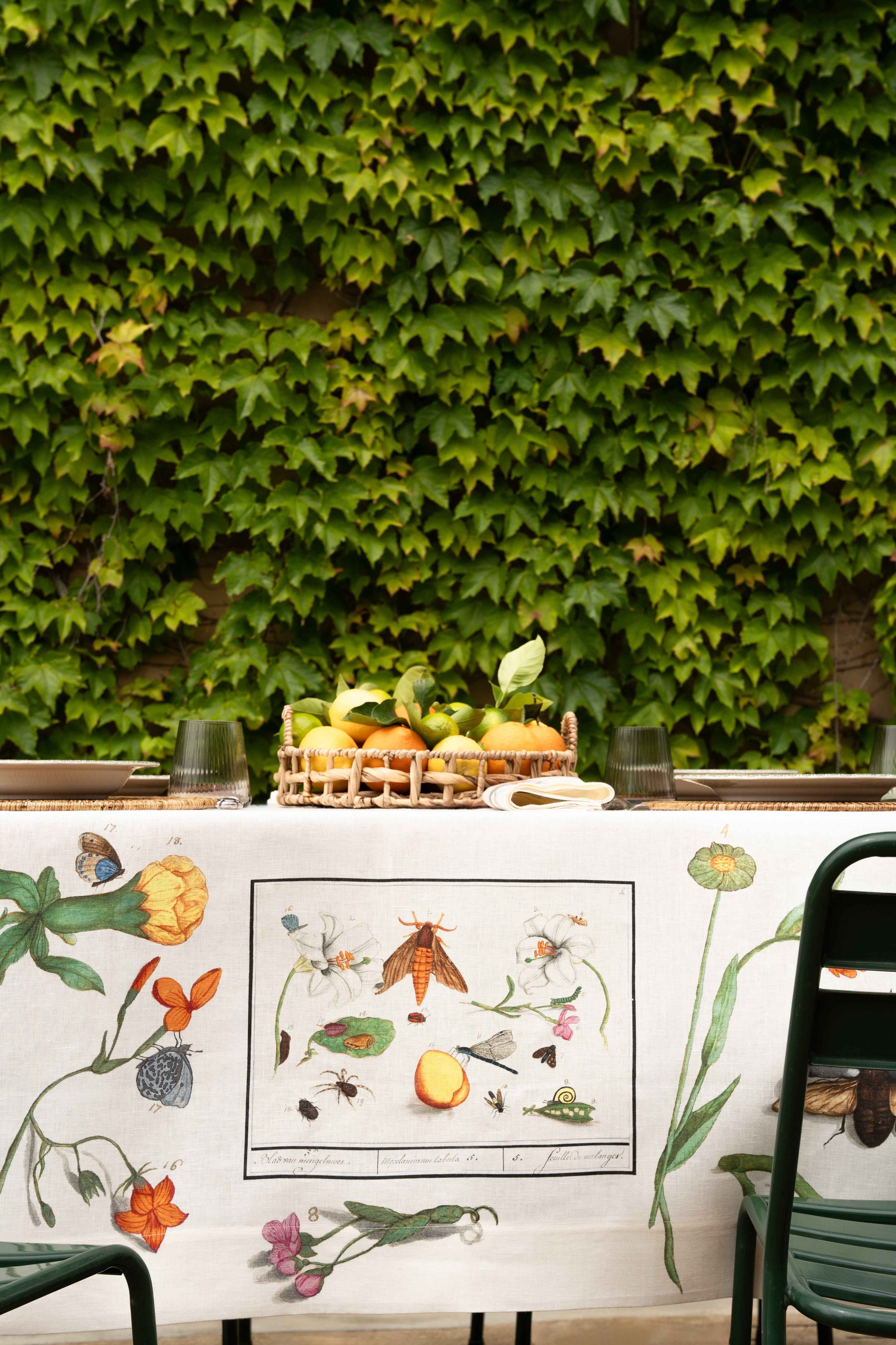 Linen Tablecloth «Anselmus» 100% Made in Italy - The Napking