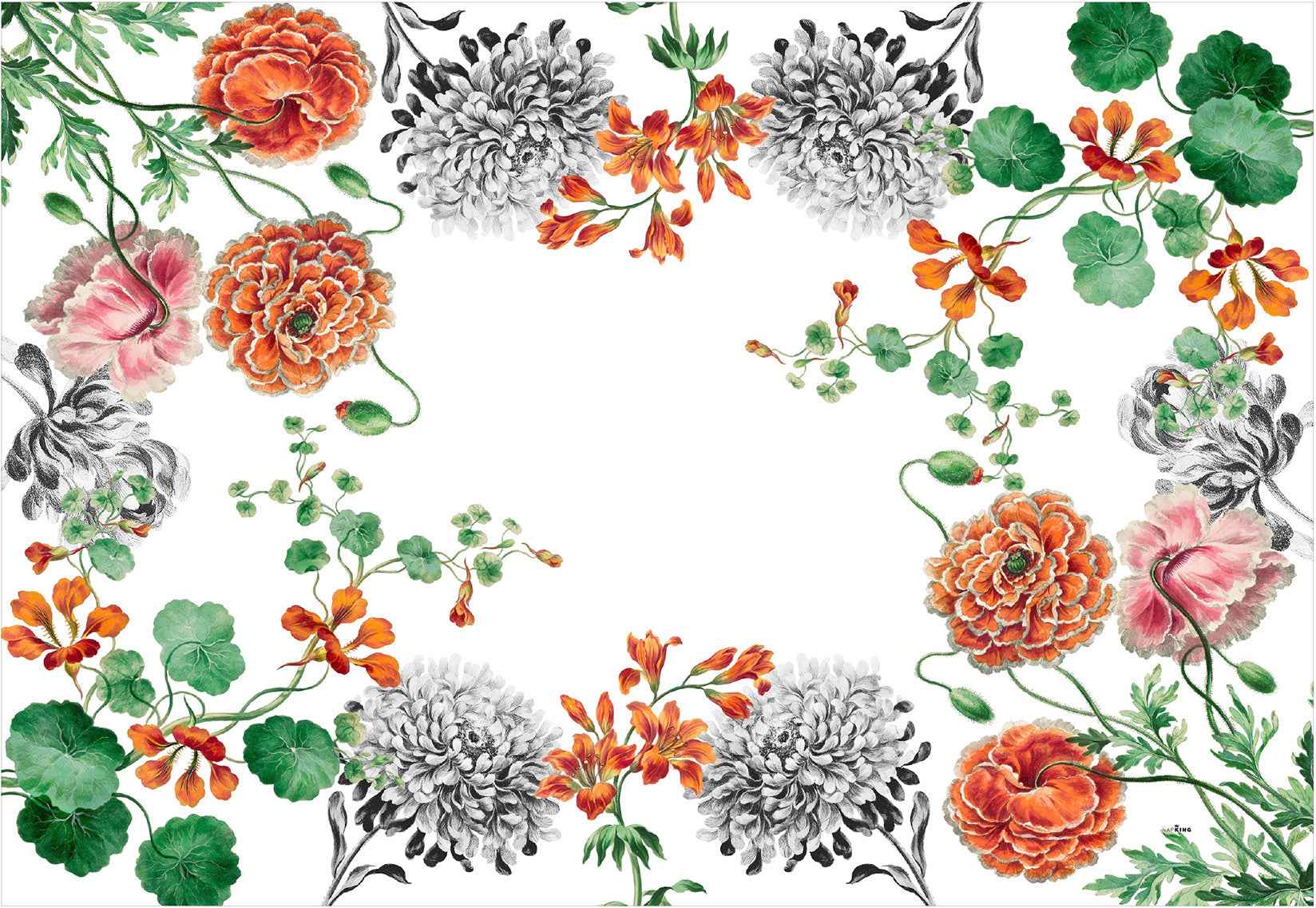 Linen Tablecloth «Edward» 100% Made in Italy - The Napking