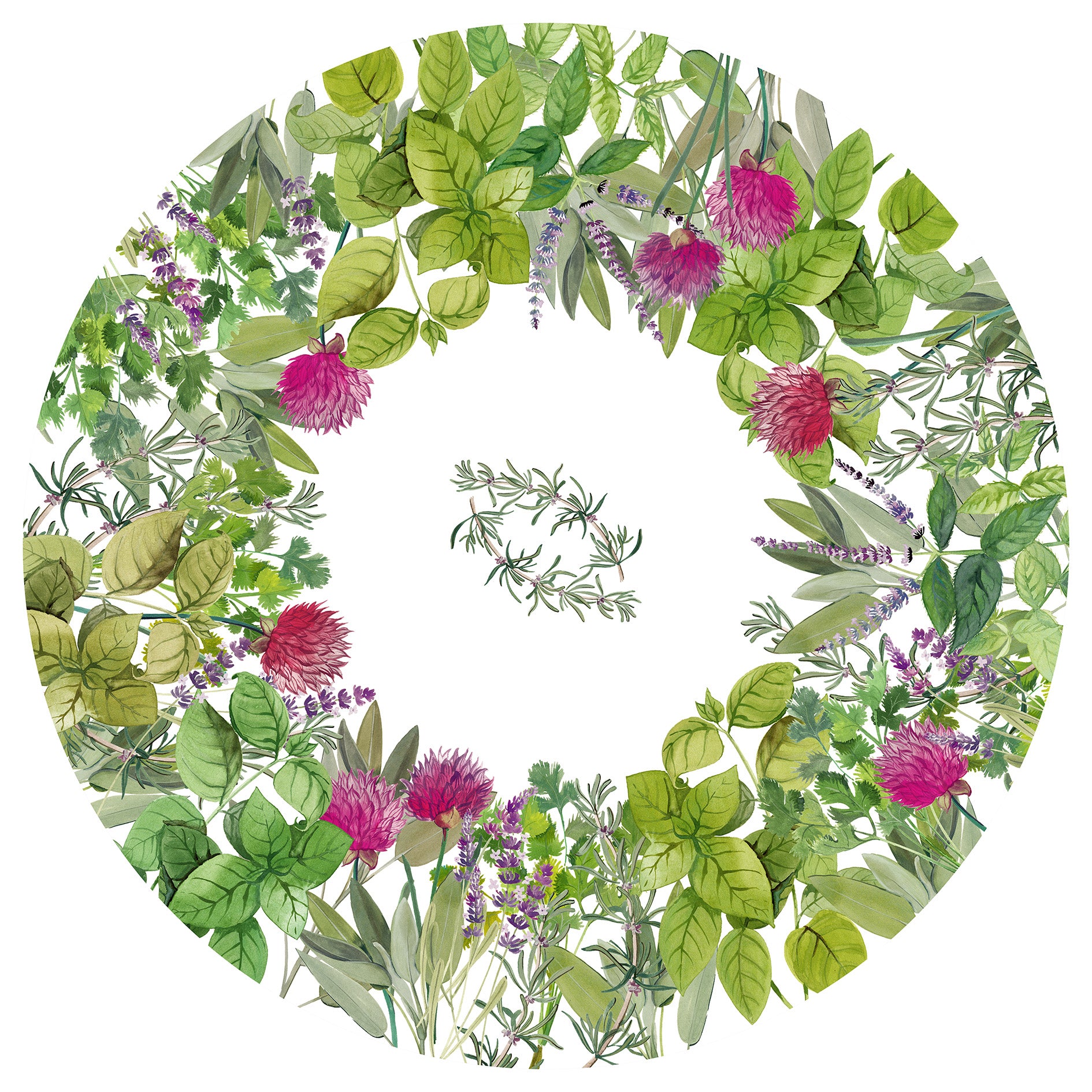 Linen Tablecloth «Épices», 100% Made in Italy - The Napking