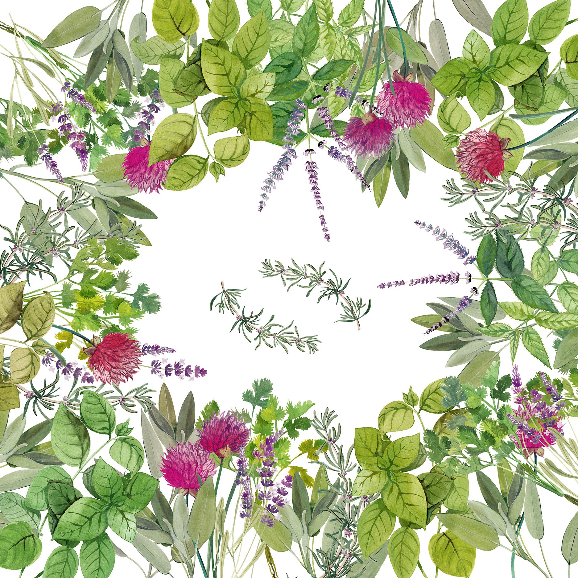 Linen Tablecloth «Épices», 100% Made in Italy - The Napking