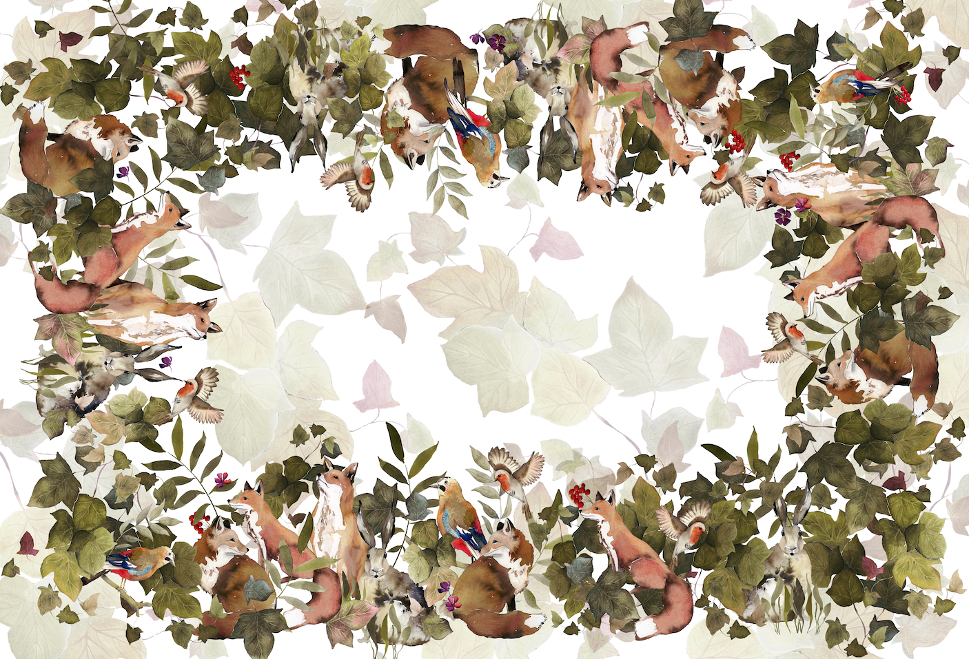 Tablecloths «Foxy»  100% Made in Italy - The Napking