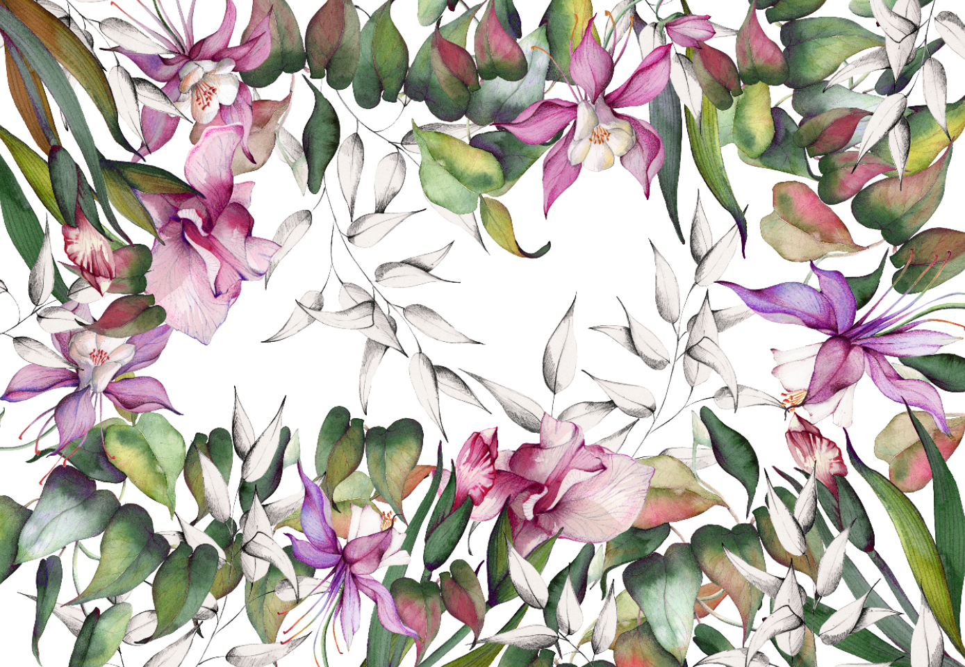 Satin Tablecloths «Iris» 100% Made in Italy - The Napking