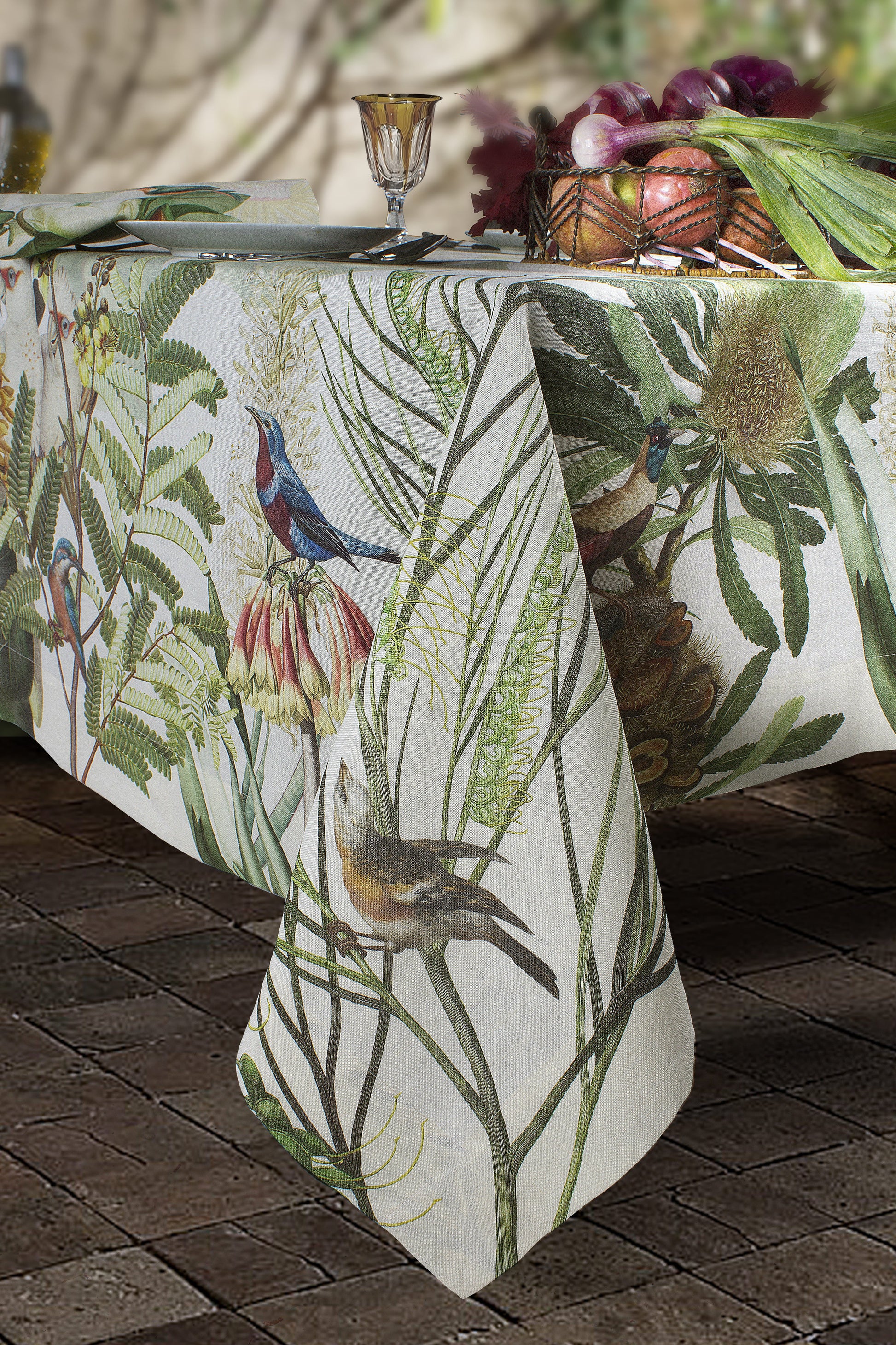 Linen Tablecloth Loma 100% Made in Italy - The Napking