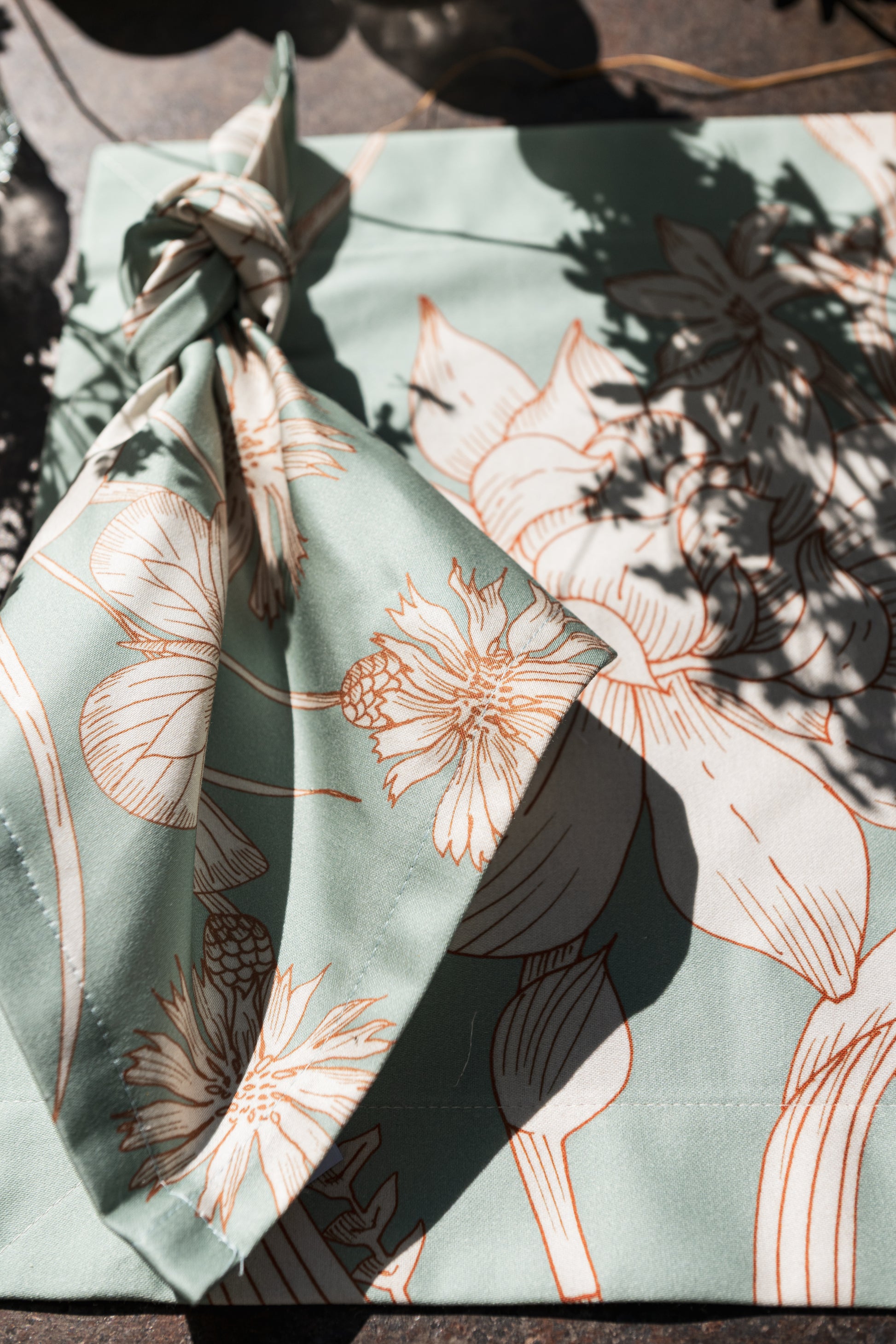 Set of 4 Napkins Satin «Amelie» 100% Made in Italy - The Napking