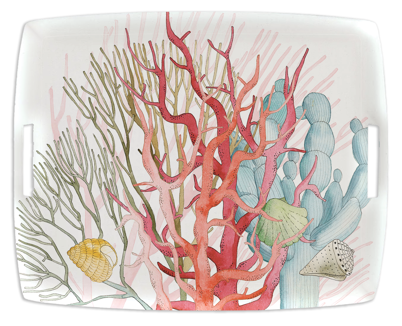 Tray «Corals», 100% Made in Italy