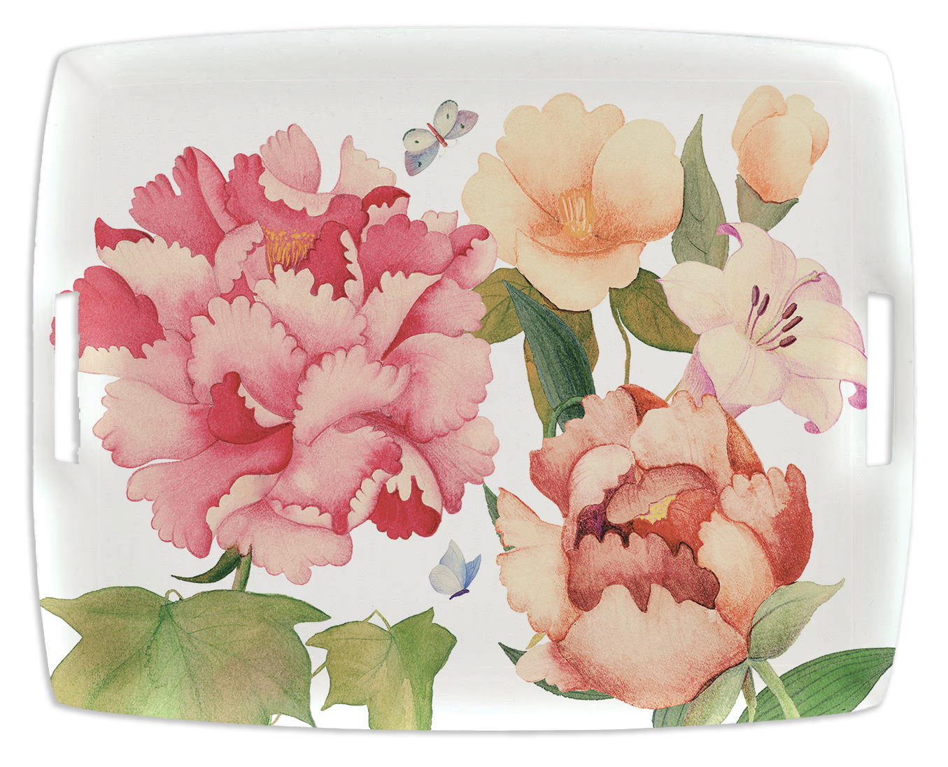 Tray «Peony», 100% Made in Italy