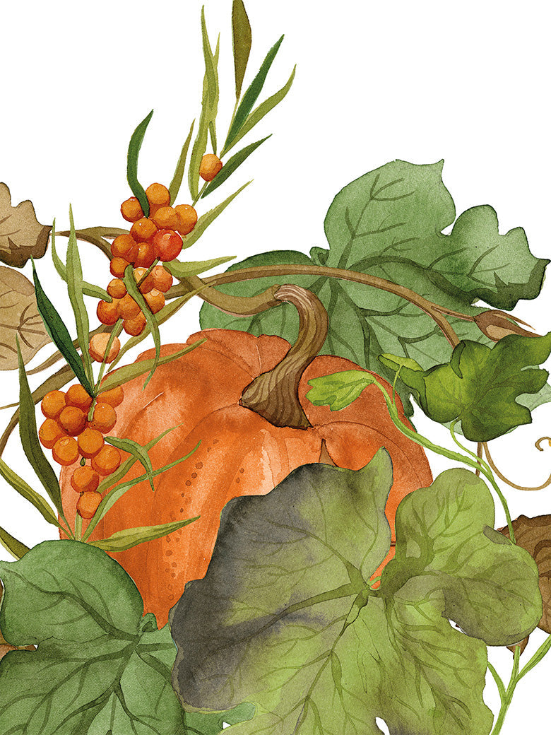 Kitchen Towels Potirons 100% Made in Italy - The Napking