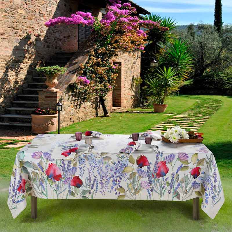 Linen Tablecloths Provenza 100% Made in Italy - The Napking