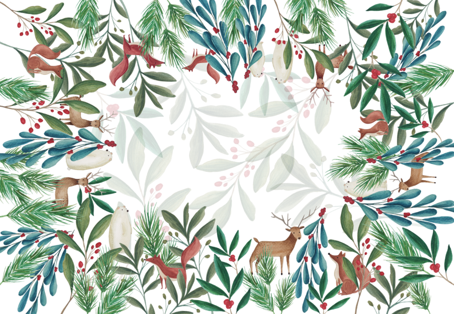 Tablecloths «Rudolph» 100% Made in Italy - The Napking