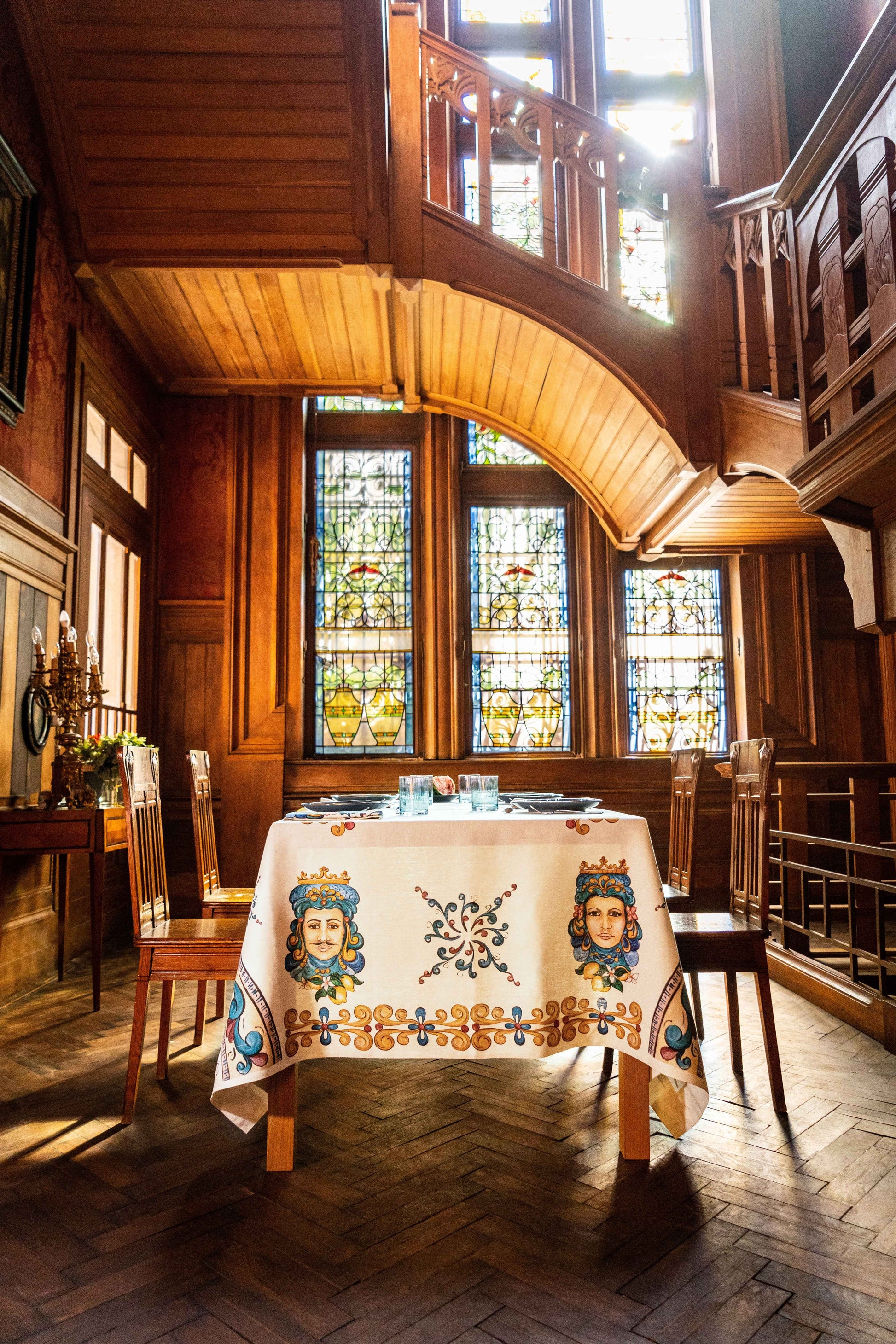 Tablecloths Teste Di Moro 100% Made in Italy - The Napking