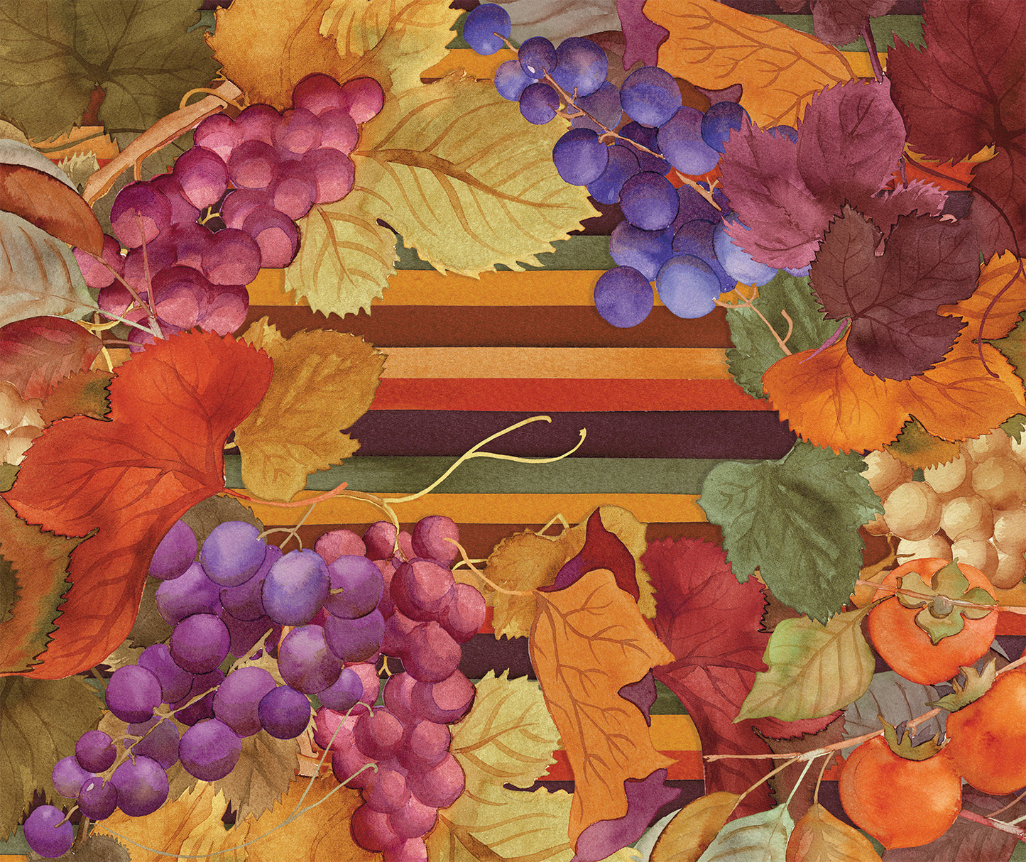 Linen Tablecloth «Bacco», 100% Made in Italy