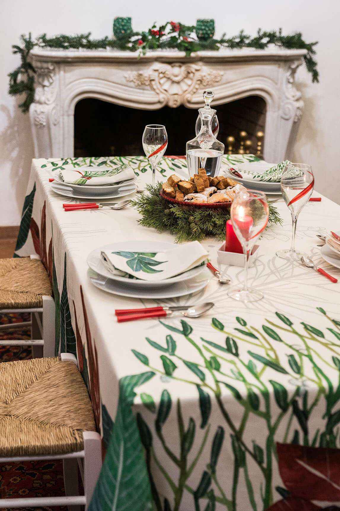 Linen Tablecloths Felix 100% Made in Italy - The Napking