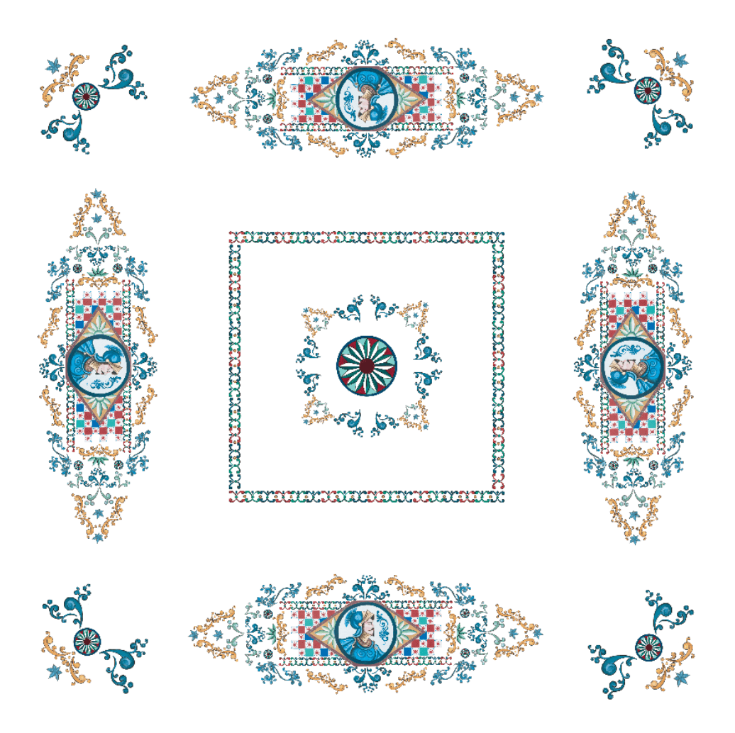 Tablecloths «Paladini» 100% Made in Italy - The Napking