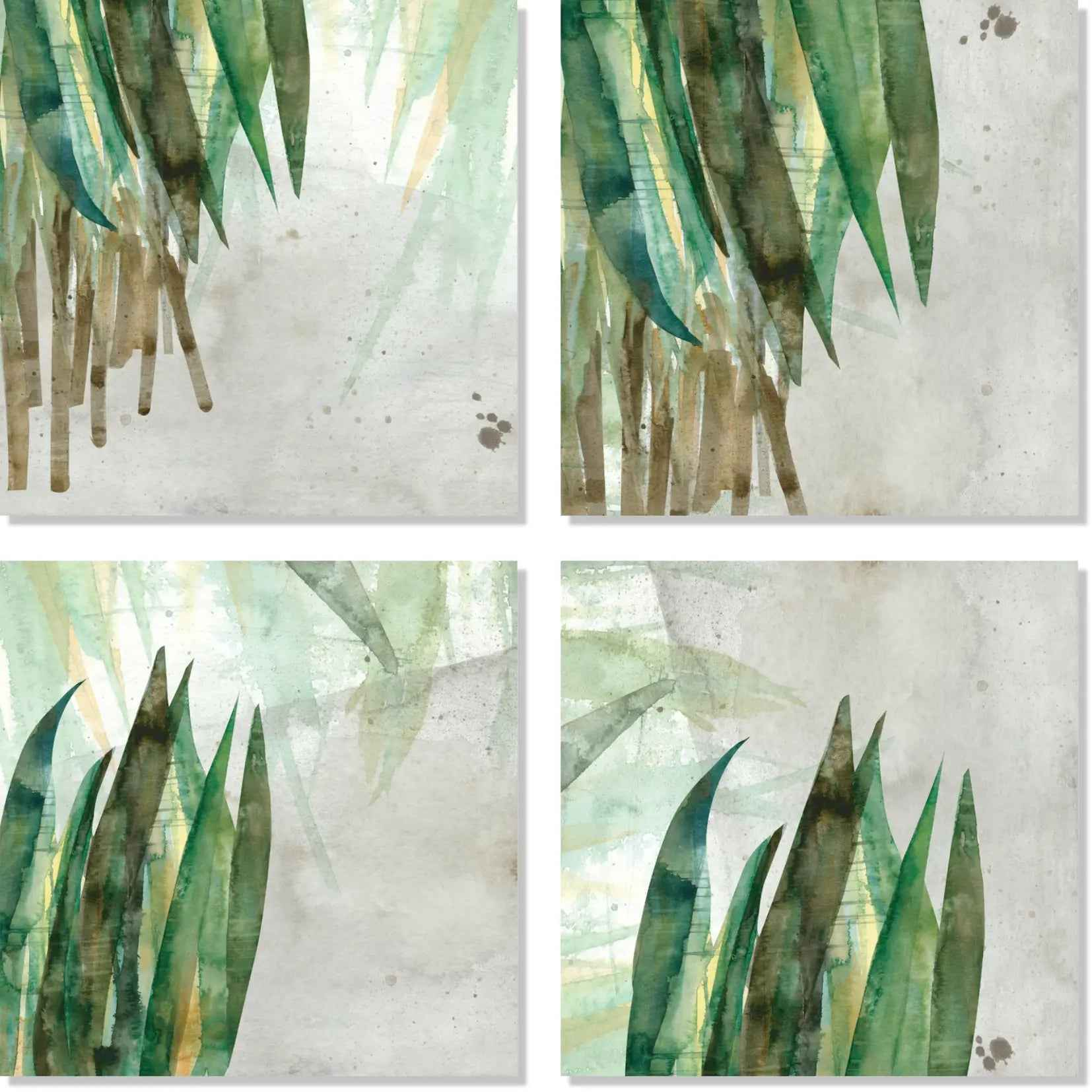 Set of 4 Napkins «Bamboo» 100% Made in Italy - The Napking