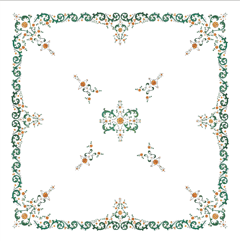 Linen Tablecloths Floral  100% Made in Italy - The Napking