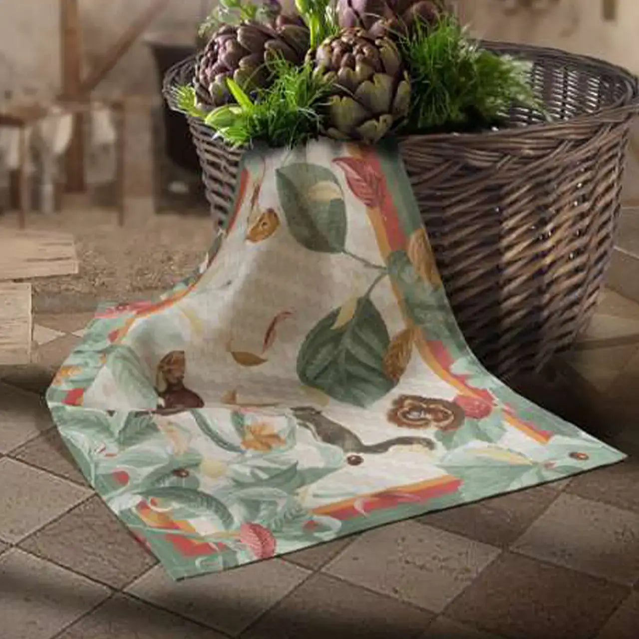 Kitchen Towels «Bosco», 100% Made in Italy - The Napking