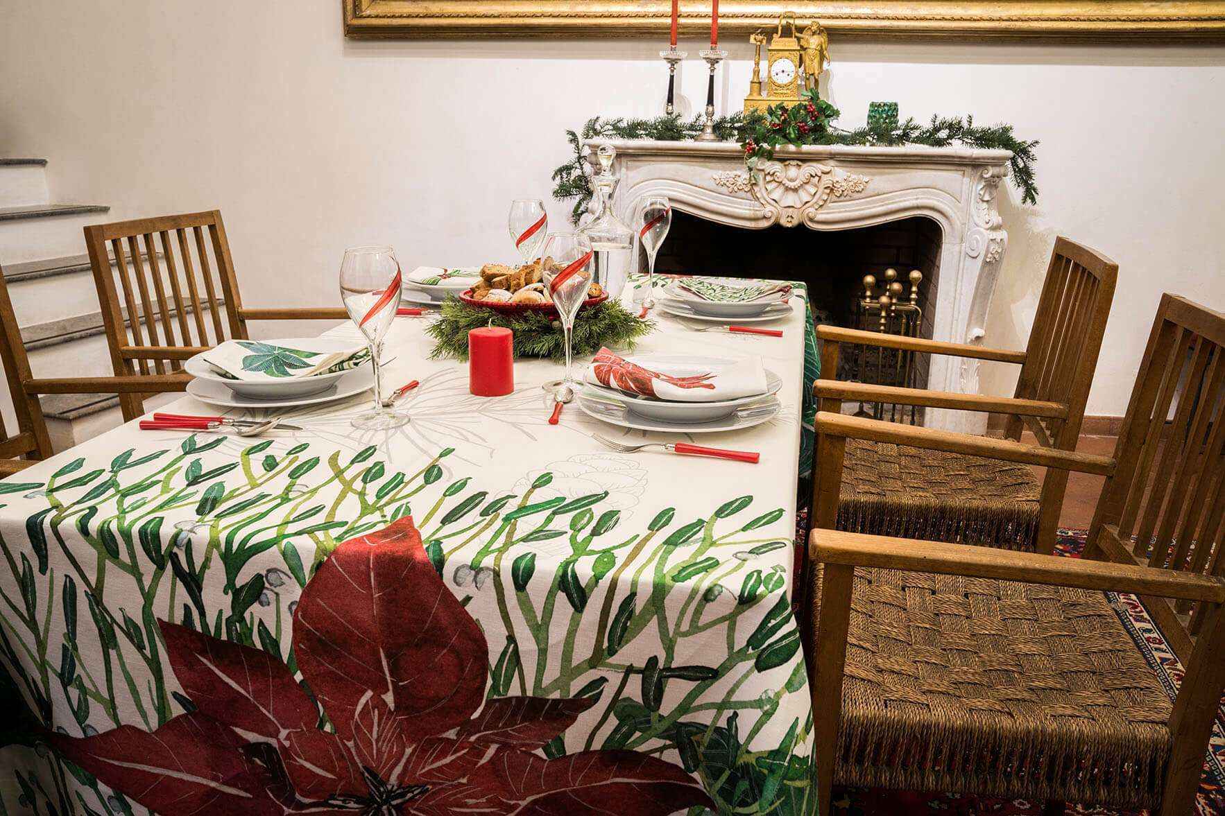 Linen Tablecloths Felix 100% Made in Italy - The Napking