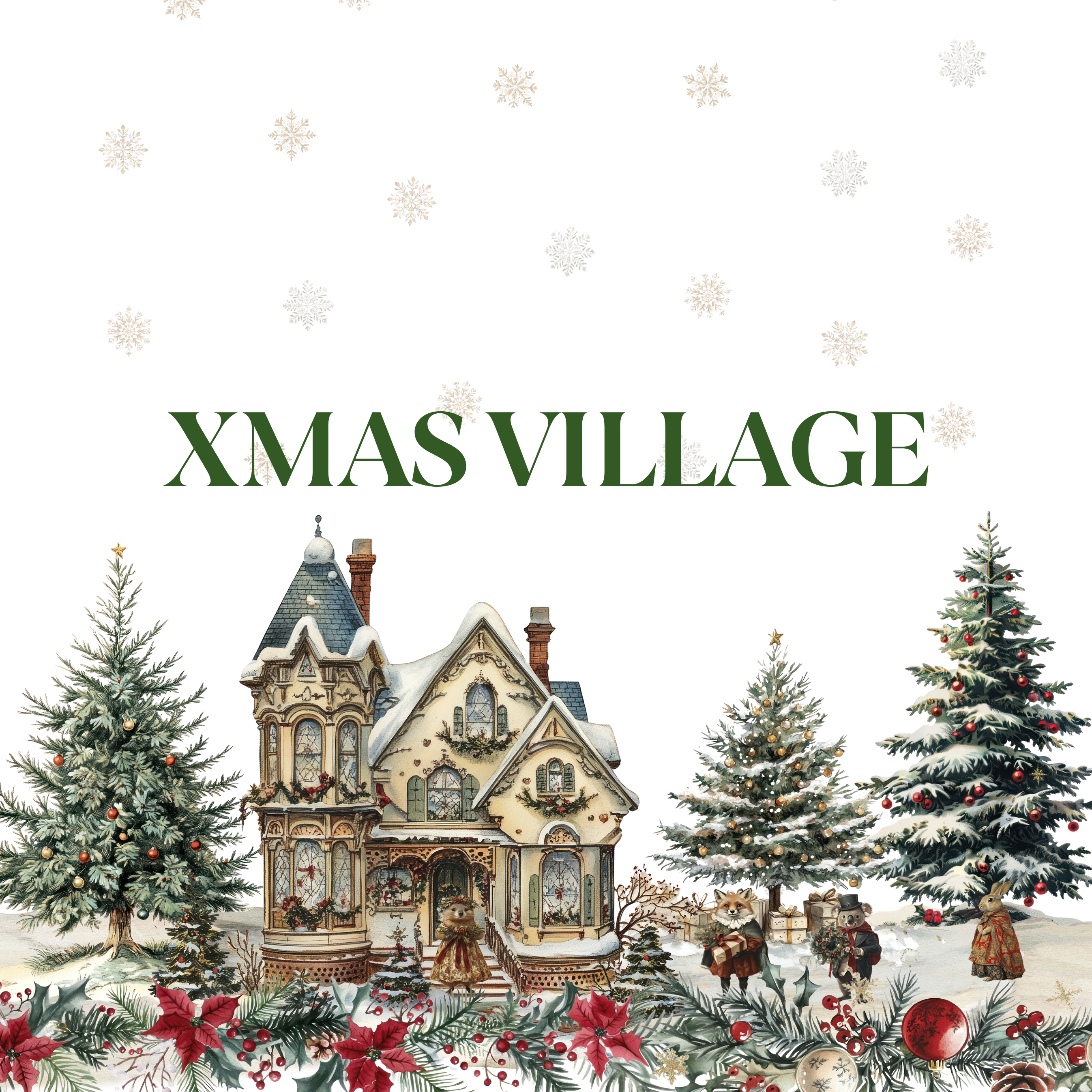 Xmas Village - The Napking