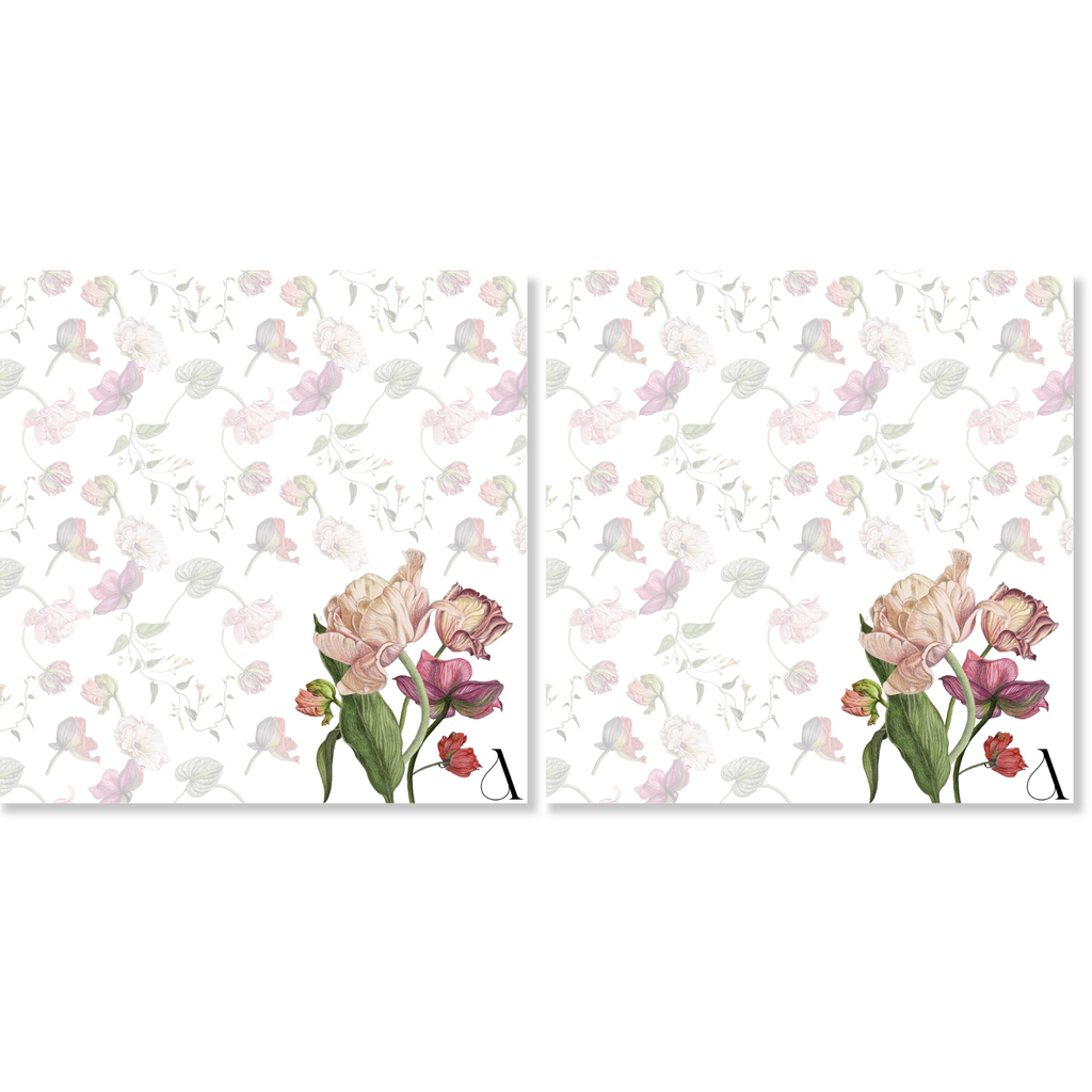Artable Set of 2 Napkins Cotton Satin