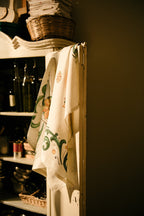 Kitchen Towels «Floral», 100% Made in Italy The Napking