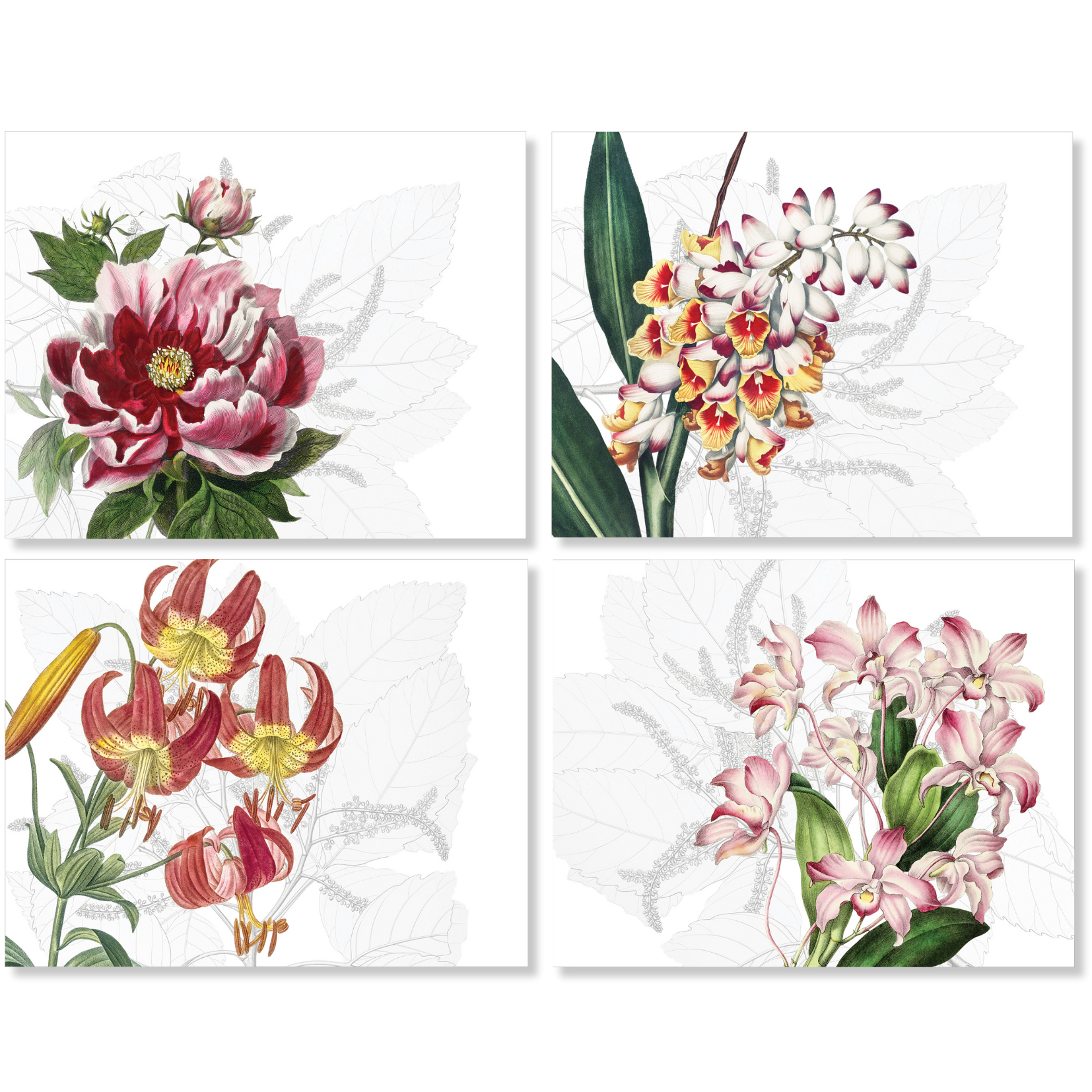 Dafne Set of 4 Pure Linen Placemats, The Napking home textile