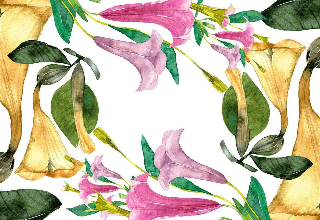 Tablecloths «Datura» 100% Made in Italy
