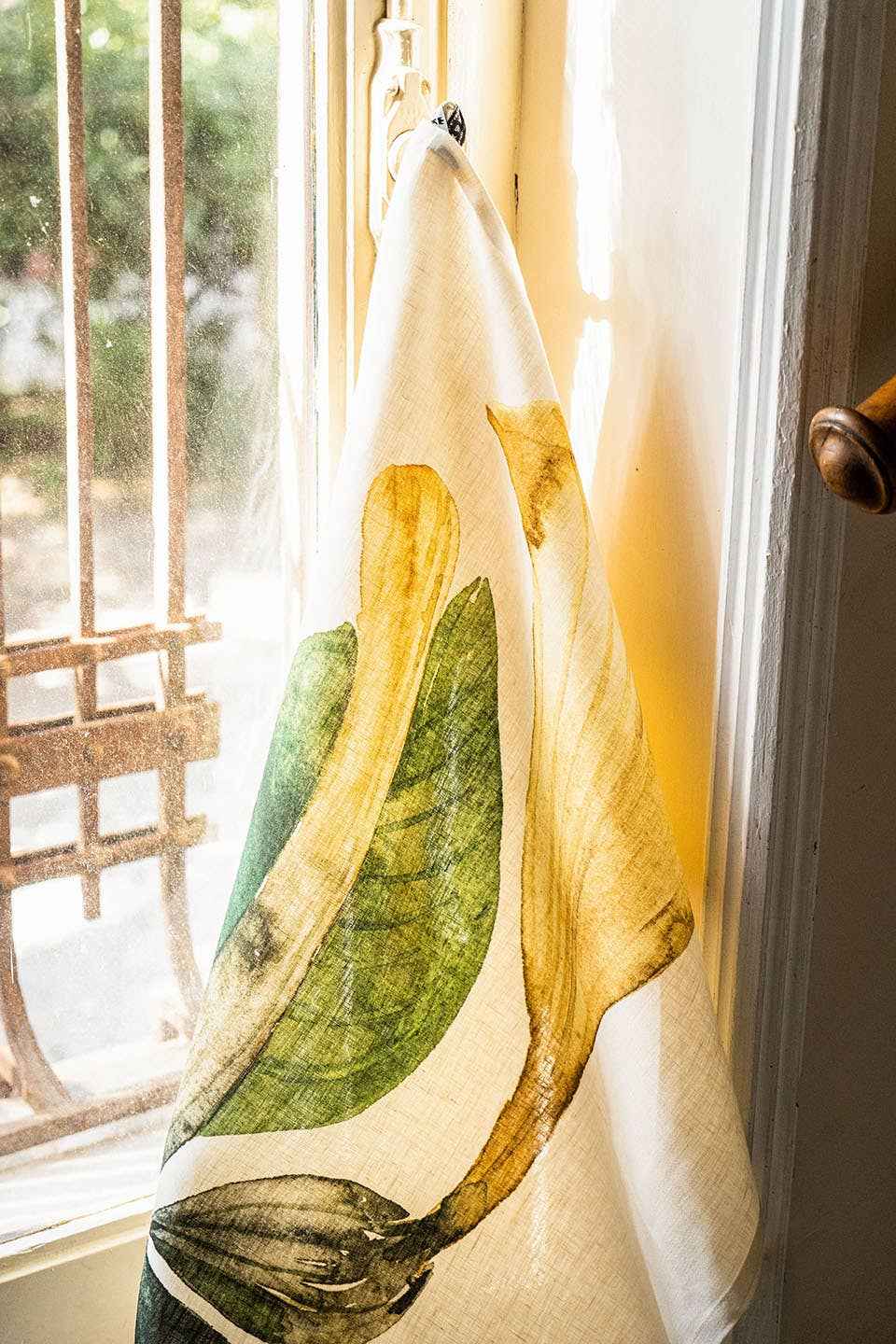 Kitchen Towels «Datura», 100% Made in Italy - The Napking