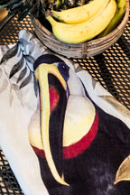 Paño de cocinas «Toucans», 100% Made in Italy - The Napking