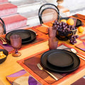 Set of 4 Placemats Bubbles Cotton Satin 100% Made in Italy - The Napking