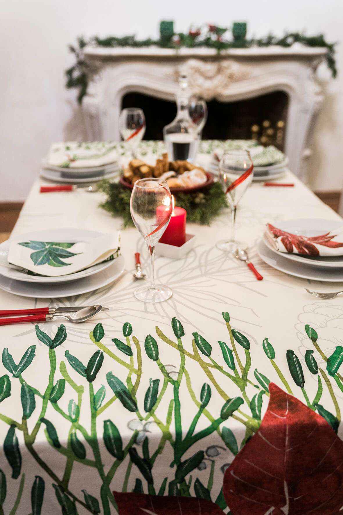 Linen Tablecloths Felix 100% Made in Italy - The Napking