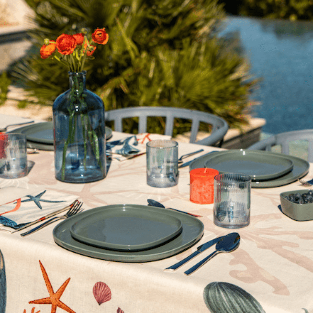 Tablecloths «Sirene» 100% Made in Italy - The Napking