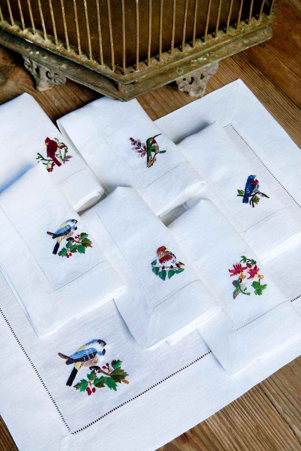Placemats Set Uccelli 100% Made in Italy - The Napking