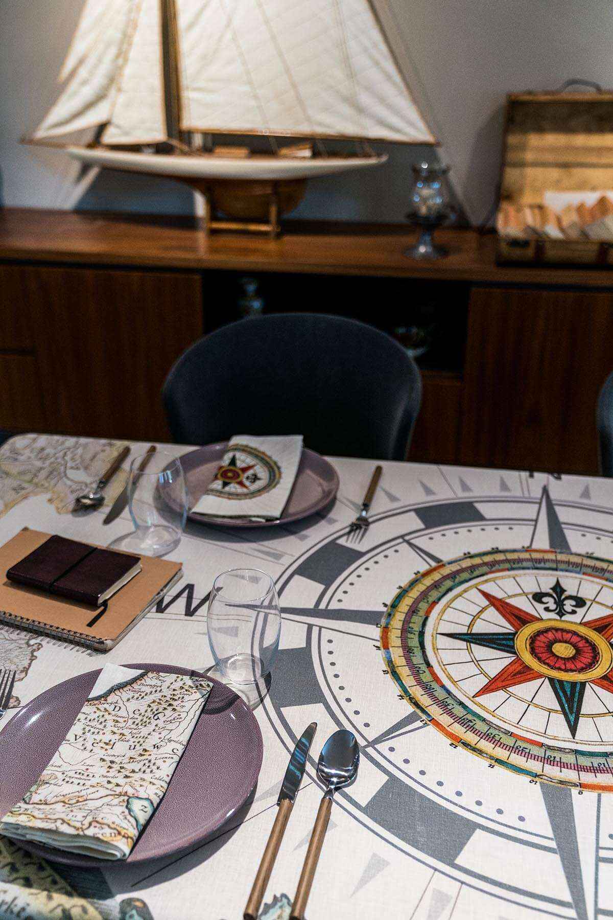 Linen Tablecloths Atlas 100% Made in Italy - The Napking