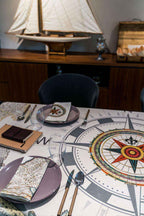Leinen-Tischdecken Atlas 100% Made in Italy - The Napking