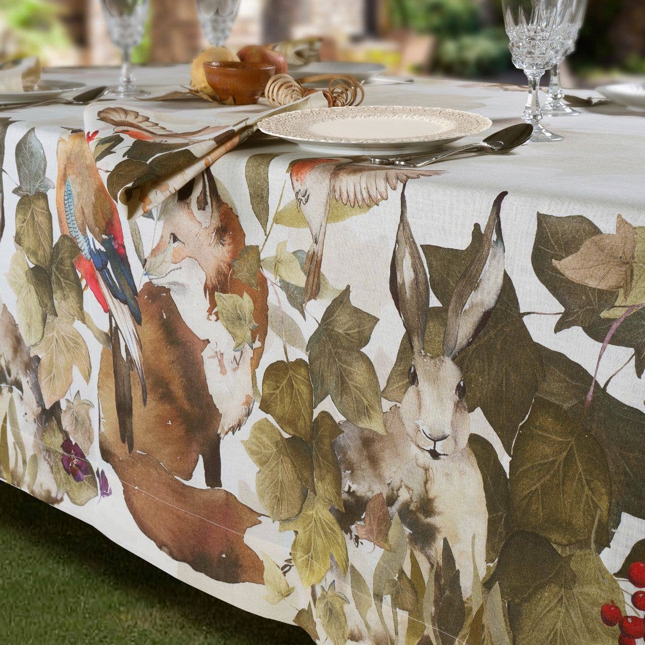 Tablecloths «Foxy»  100% Made in Italy - The Napking
