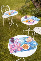 Set de 4 sets de table «Cocorite» satin de coton 100% Made in Italy | The Napking